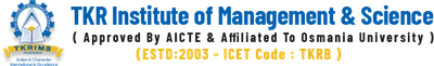 TKR Institute of Management and Science logo