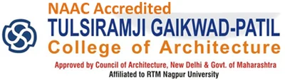 Tulsiramji Gaikwad-Patil College of Architecture logo