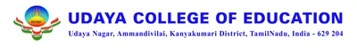 Udaya College of Education logo