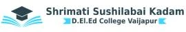 Vahibhav Shikshan Prasarak Mandal Smt. Shushilabai Kadam D. Ed College Vaijapur Aurangabad logo