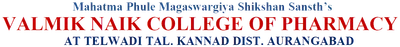 Valmik Naik College of Pharmacy Kannad logo