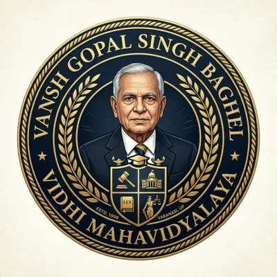 Vansh Gopal Singh Baghel Vidhi Mahavidyalaya logo