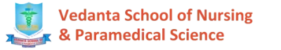 Vedanta School of Nursing and Paramedical Science logo