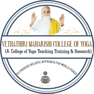 Vethathiri Maharishi College of Yoga logo