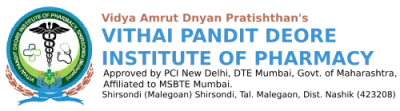 Vidya Amrut Dnyan Pratishthans Vithai Pandit Deore Institute of Pharmacy Shirsondi logo
