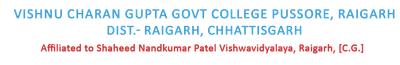 Vishnu Charan Gupta Govt. College Pussore logo
