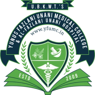 Yunus Fazlani Unani Medical College & Al Fazlani Hospital, Kunjkheds logo
